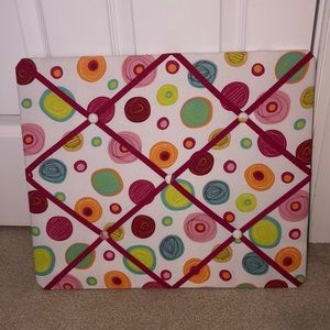 Picture and keepsake collage board